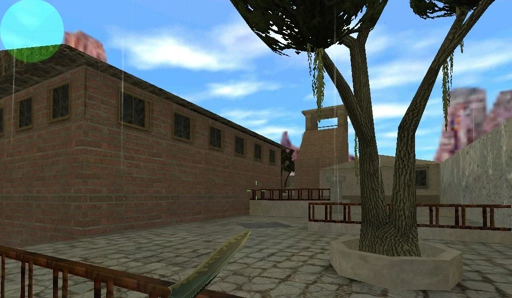 Скриншот de_1337village для CS 1.6: тактика, точки, .nav для ботов и оптимизация карты