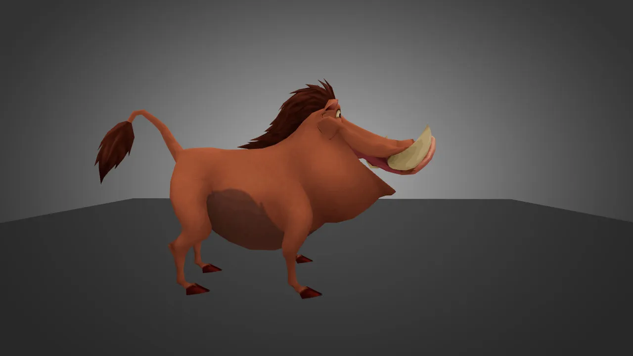 Скриншот Модель «Pumbaa» для CS 1.6 - Уникальные скины для игроков