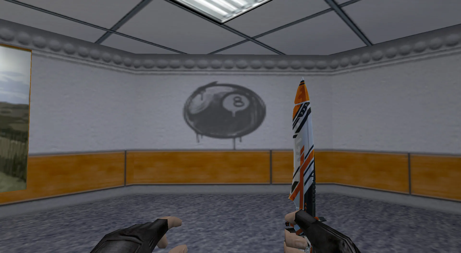 Скриншот  Граффити «Шар судьбы» для CS 1.6 - Открой новый стиль