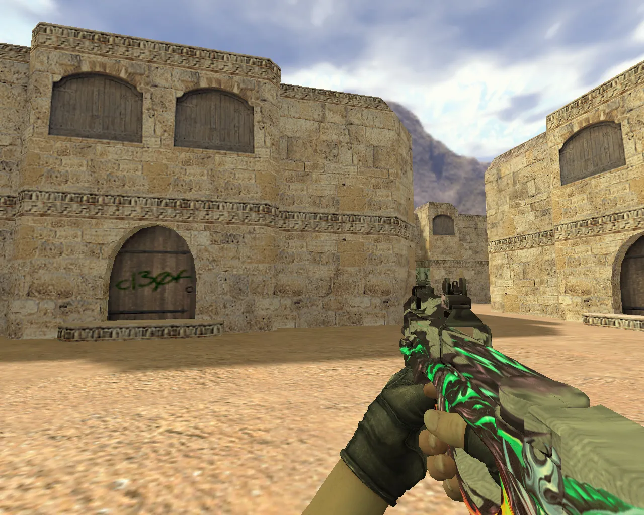 Скриншот Модель «P90 Горыныч» для CS 1.6 - Качественная замена