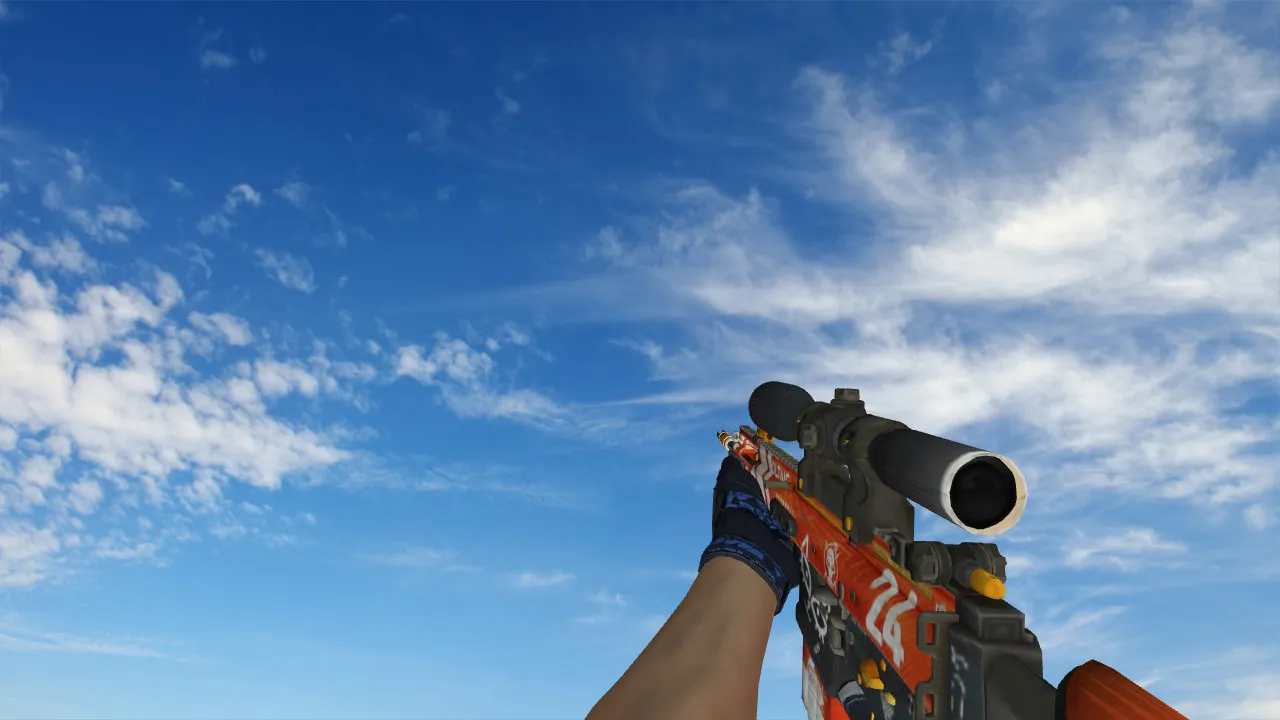 Скриншот  Пак моделей оружия «MOTO Gloves Weapon Pack» для CS 1.6: v_, p_, w_ модели, звуки, анимация осмотра, текстуры