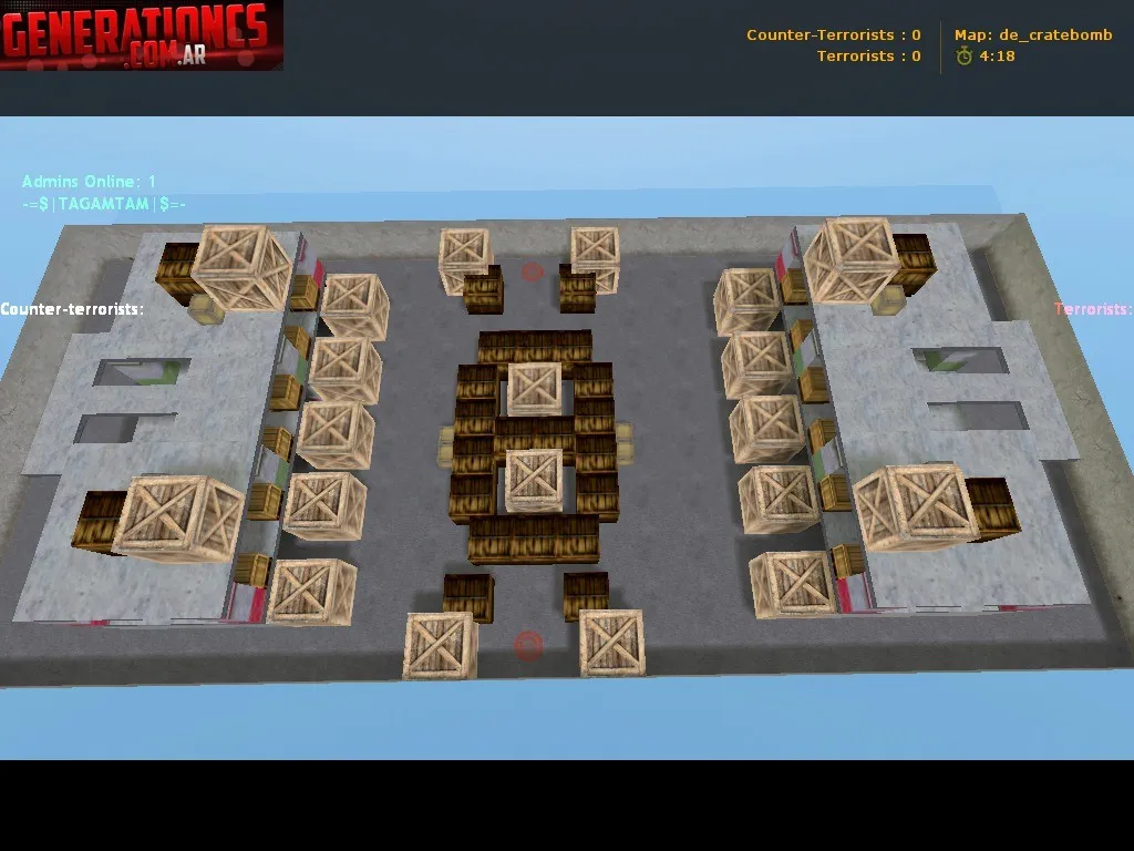 Скриншот Карта «de_cratebomb» для CS 1.6