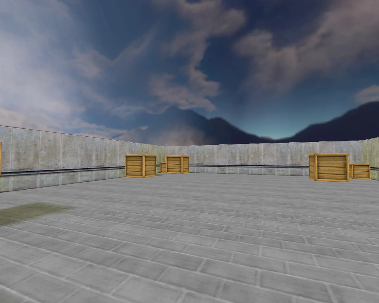 Скриншот  Карта 1hp_backtoback для CS 1.6: back-to-back ножи, раунды 1HP, точки и .nav для ботов