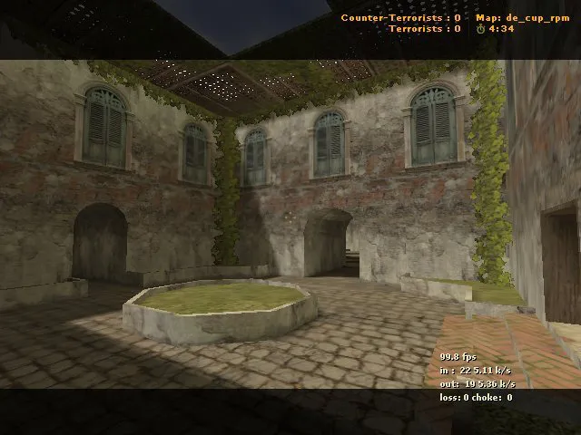 Скриншот  de_cup_rpm карта для CS 1.6: тактика T/CT, точки, .nav, оптимизация wpoly/epoly