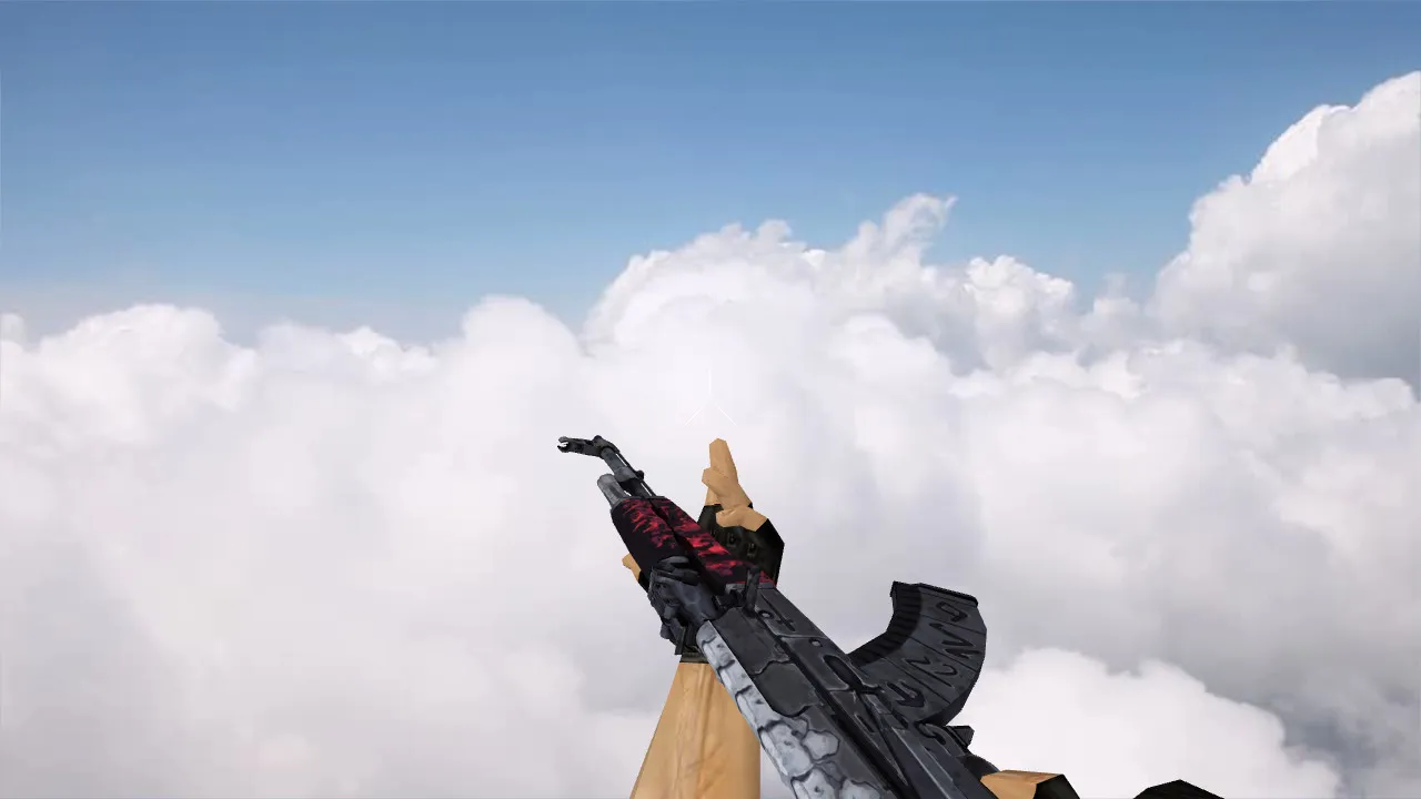 Скриншот Модель AK-47 Shallow Grave v_ p_ w_ для CS 1.6: звуки, анимация осмотра, качественные текстуры