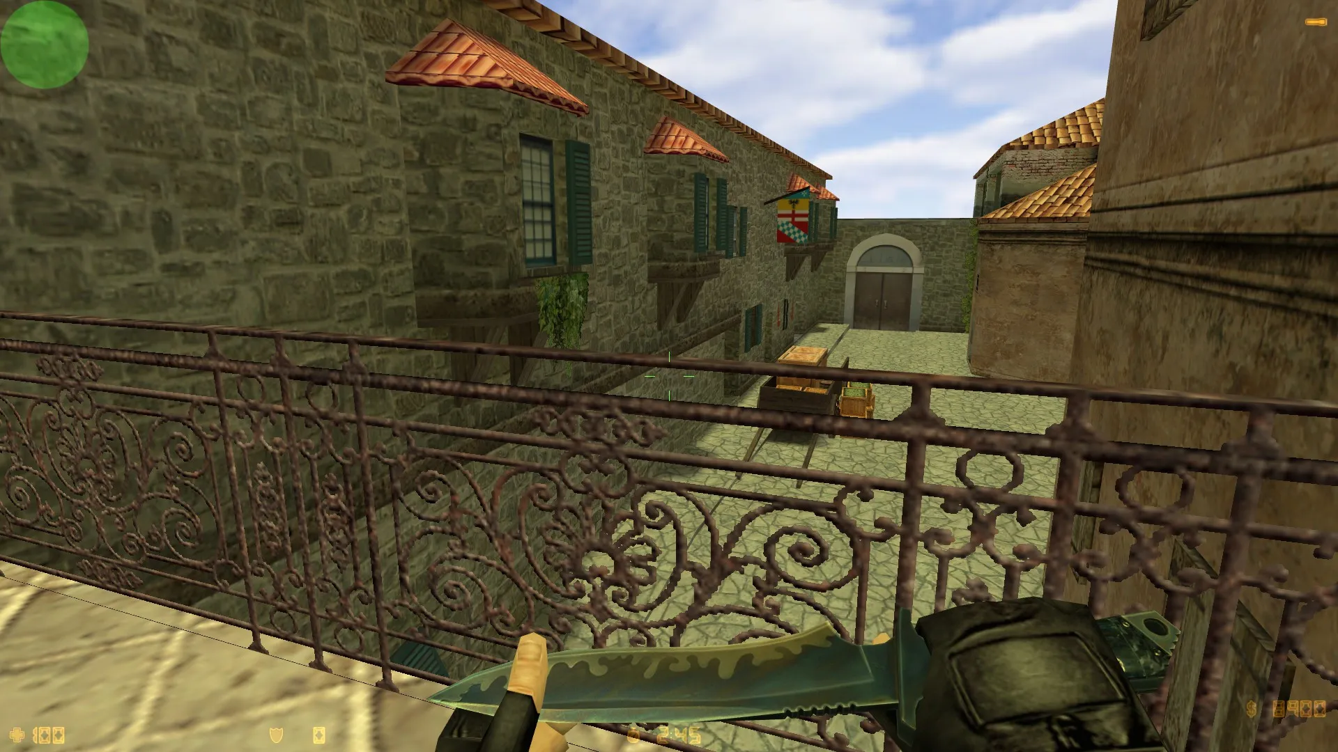 Скриншот  Карта de_vendetta для CS 1.6 - Тактические особенности и оптимизация