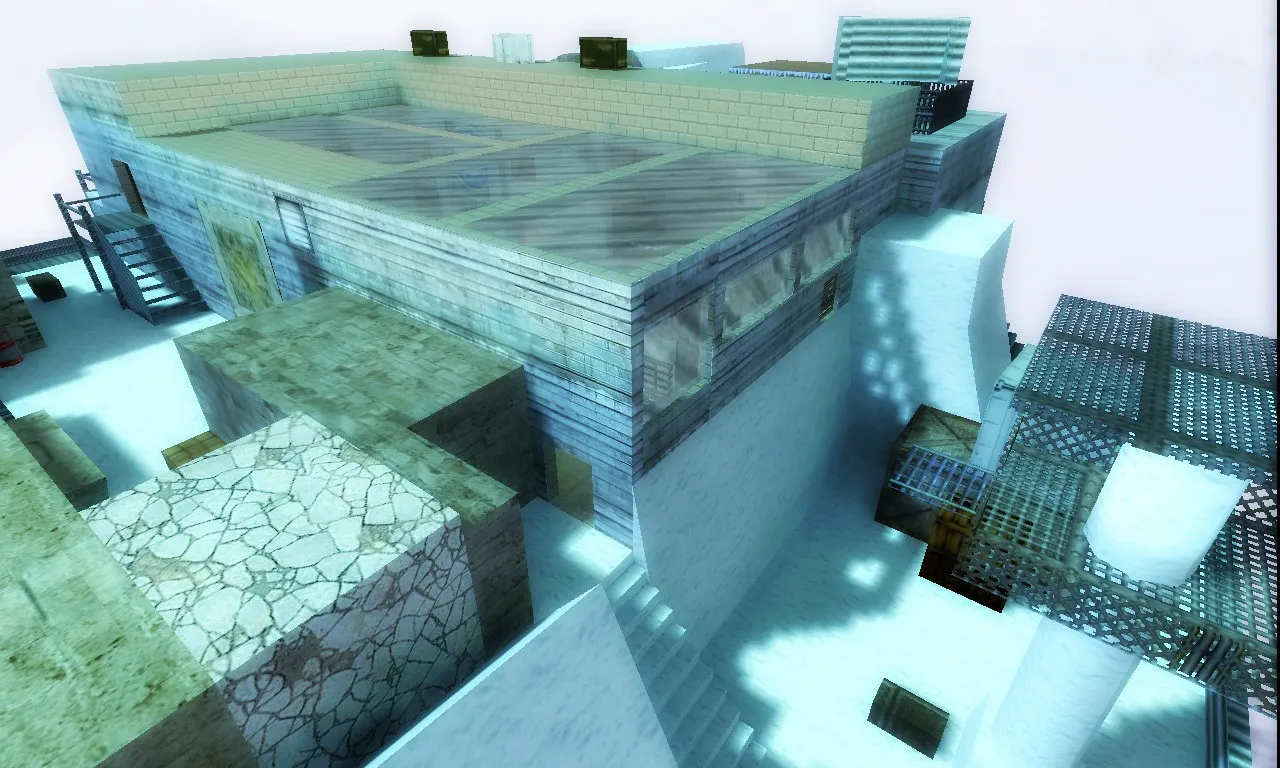 Скриншот Карта de_summit для CS 1.6: Тактические возможности и оптимизация