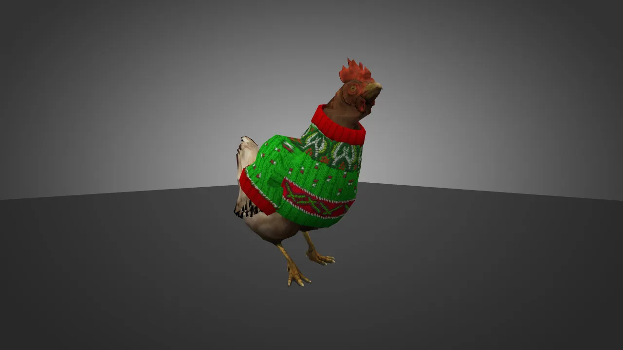 Скриншот Модель «CS:GO Chicken Pack» для CS 1.6 - Уникальные скины куриц