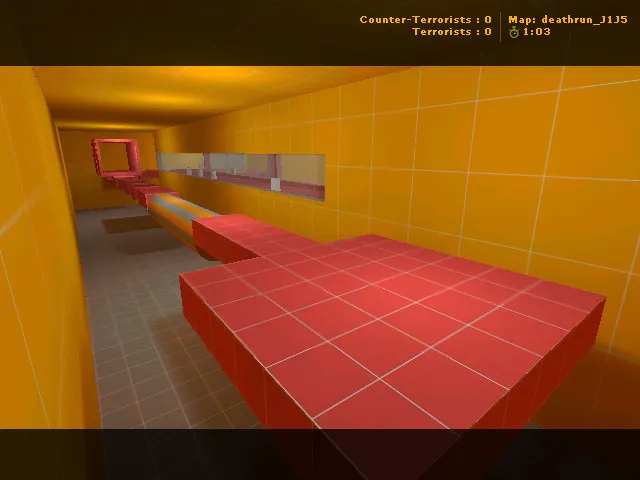 Скриншот  deathrun_j1j5 для CS 1.6: карта для др с ловушками, раундами и бот-путями