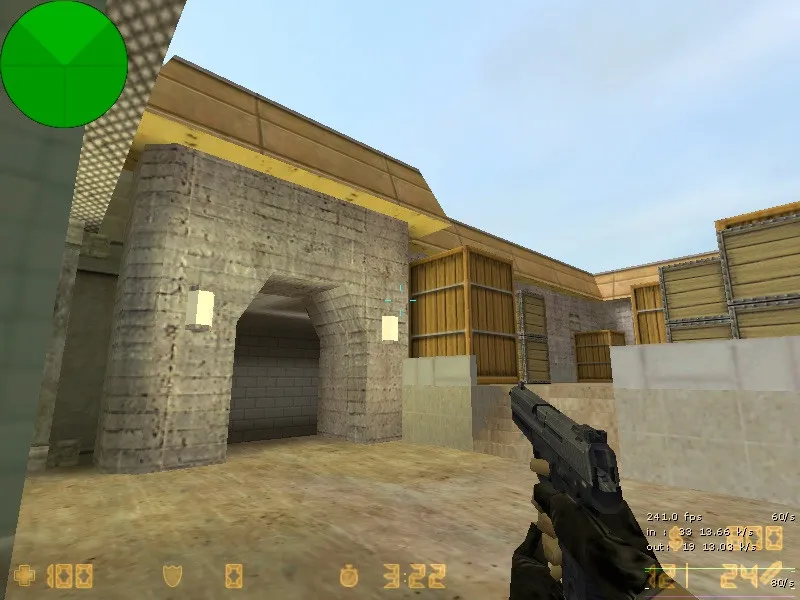 Скриншот  Карта dustferno для CS 1.6: Оптимизация и тактика