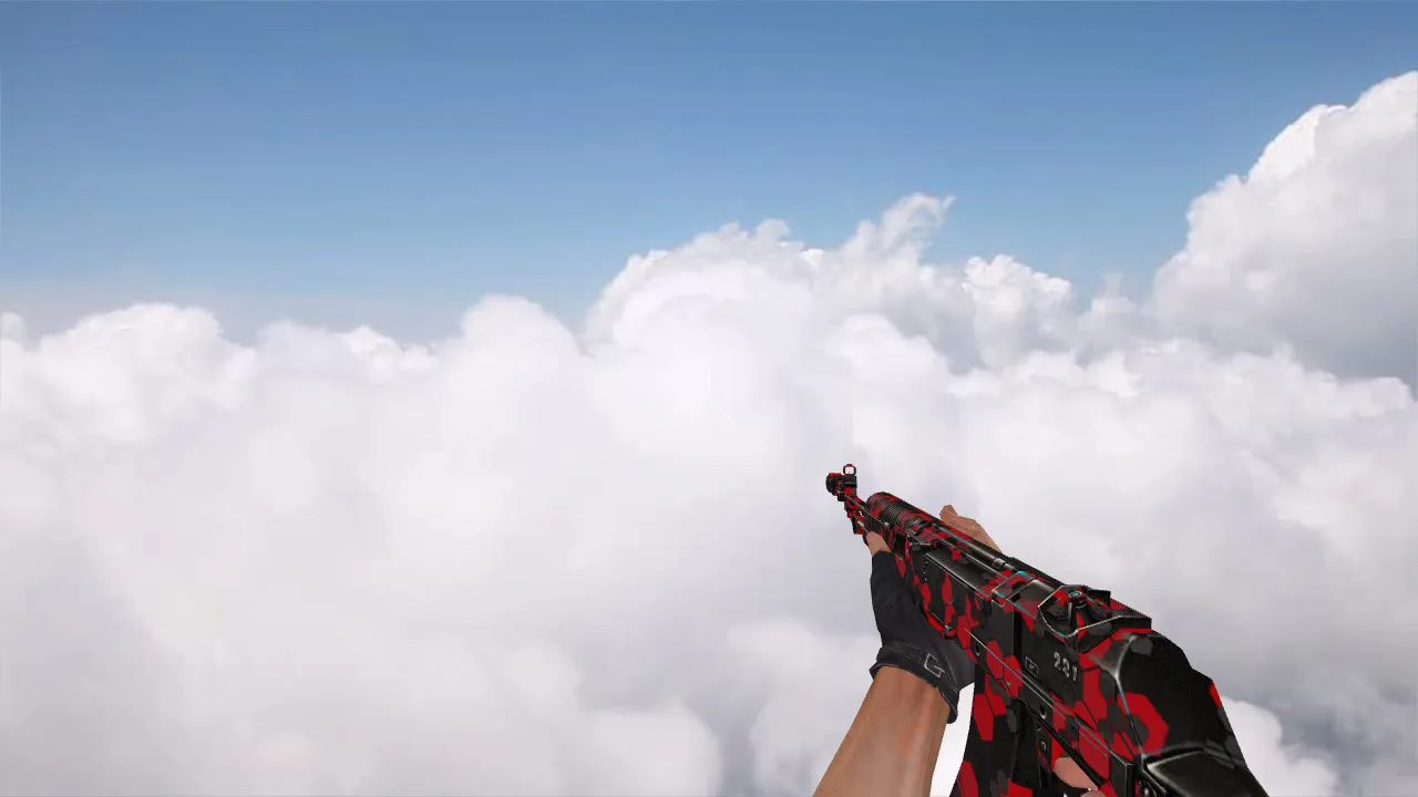 Скриншот Модель v_ и p_ «AN-94 Digital Urban» для CS 1.6: звуки, анимация осмотра, качество текстур