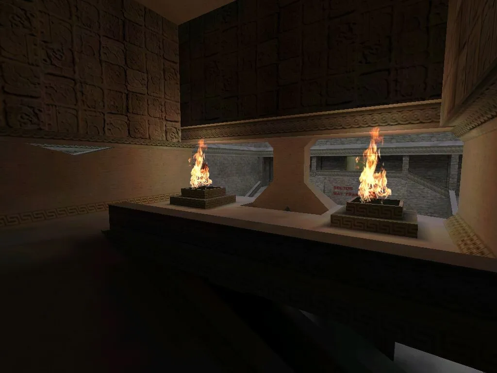 Скриншот  de_aztec2010 для CS 1.6: карта, точки, .nav для ботов, оптимизация wpoly/epoly и баланс сторон