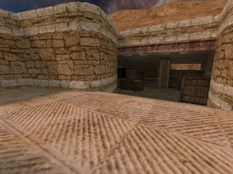 Скриншот  Карта de_turris для CS 1.6: Обзор и тактики