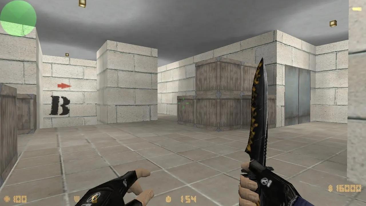 Скриншот  Карта de_mw3hardhat_mix для CS 1.6: Тактики и особенности