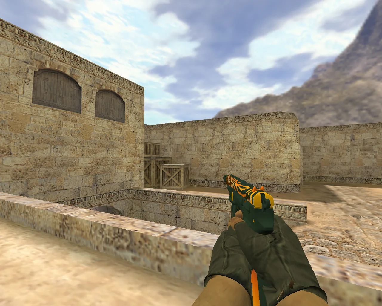 Скриншот  Модель CZ-75 Тигр для CS 1.6 - Уникальный стиль и качество