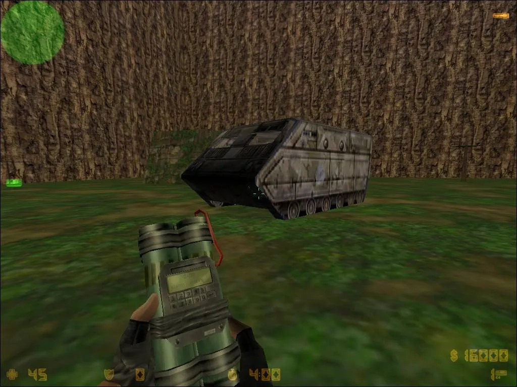 Скриншот  Карта dtc_vehicle_attack для CS 1.6 - Тактические возможности и особенности