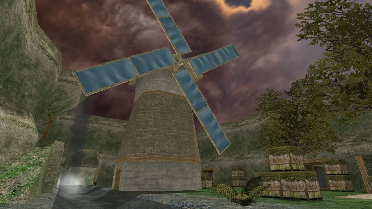 Скриншот  Карта de_oblivion для CS 1.6: Тактический анализ и особенности