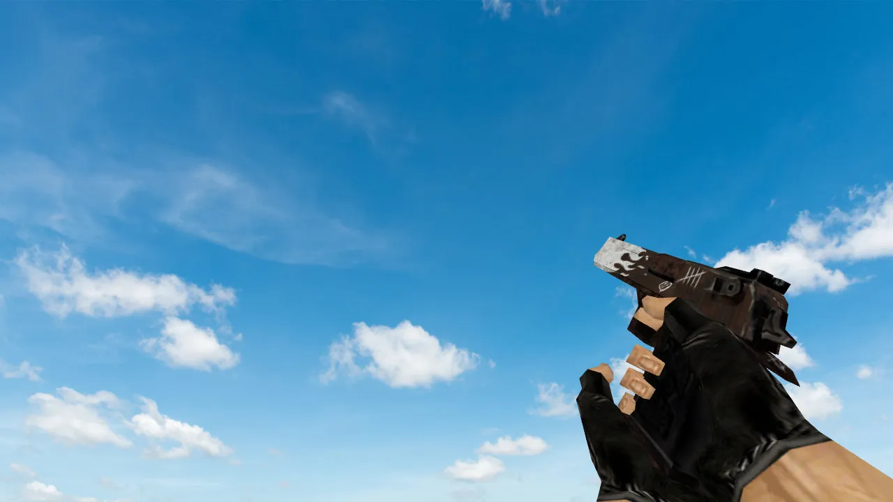 Скриншот Модель «Стандартный Deagle Оксидное пламя» для CS 1.6