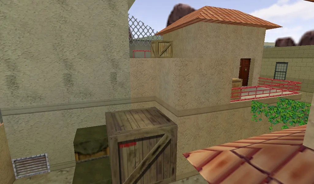 Скриншот  Карта de_street для CS 1.6: Тактика и особенности