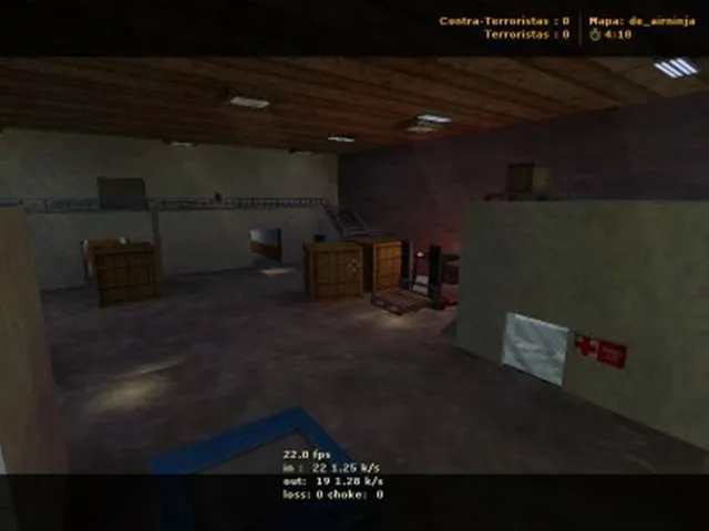 Скриншот de_airninja карта для CS 1.6: баланс сторон, точки, .nav для ботов и оптимизация wpoly/epoly