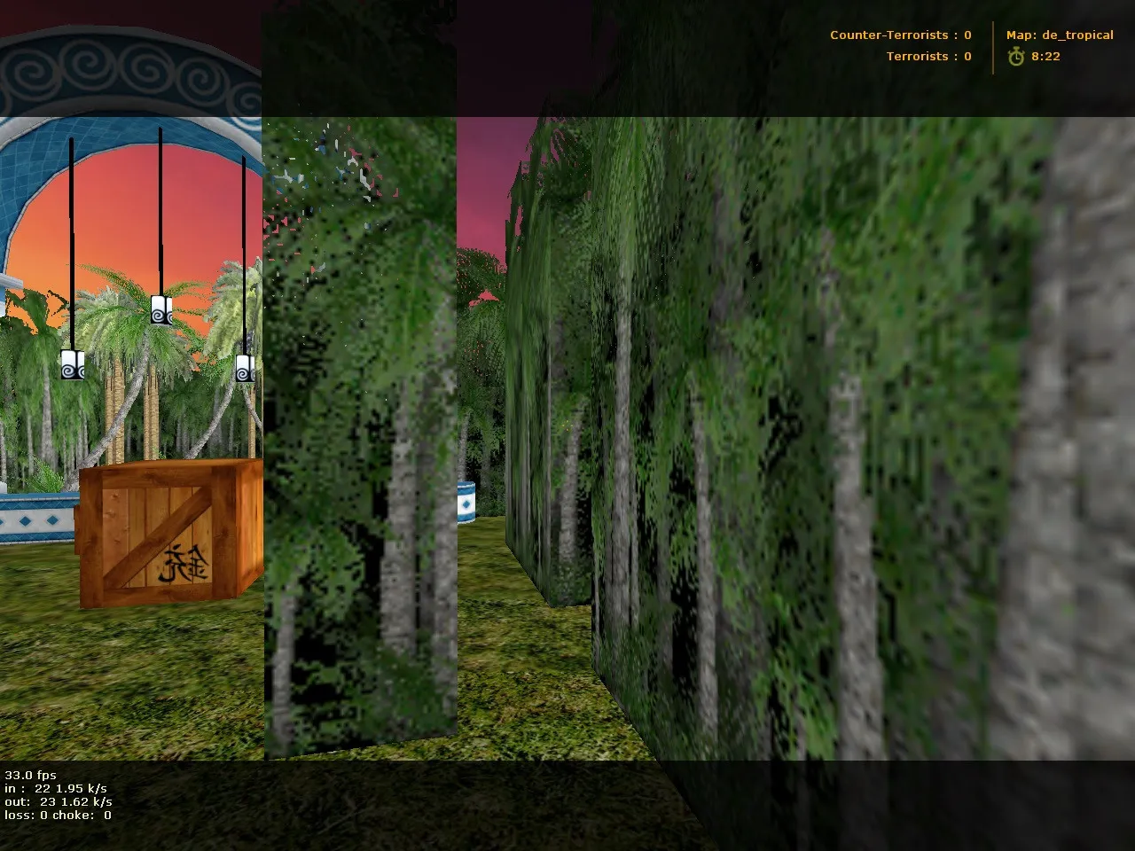 Скриншот  Карта de_tropical для CS 1.6: Тактика и особенности