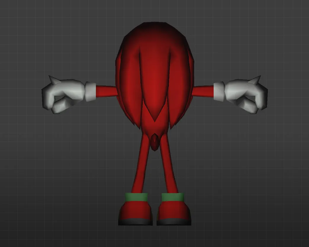 Скриншот Модель «Ехидна Наклз» для Counter-Strike 1.6 - Уникальный игровой опыт