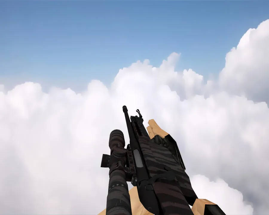 Скриншот SSG 08 | Жертва (Prey) для CS 1.6 - Оружие с уникальным дизайном