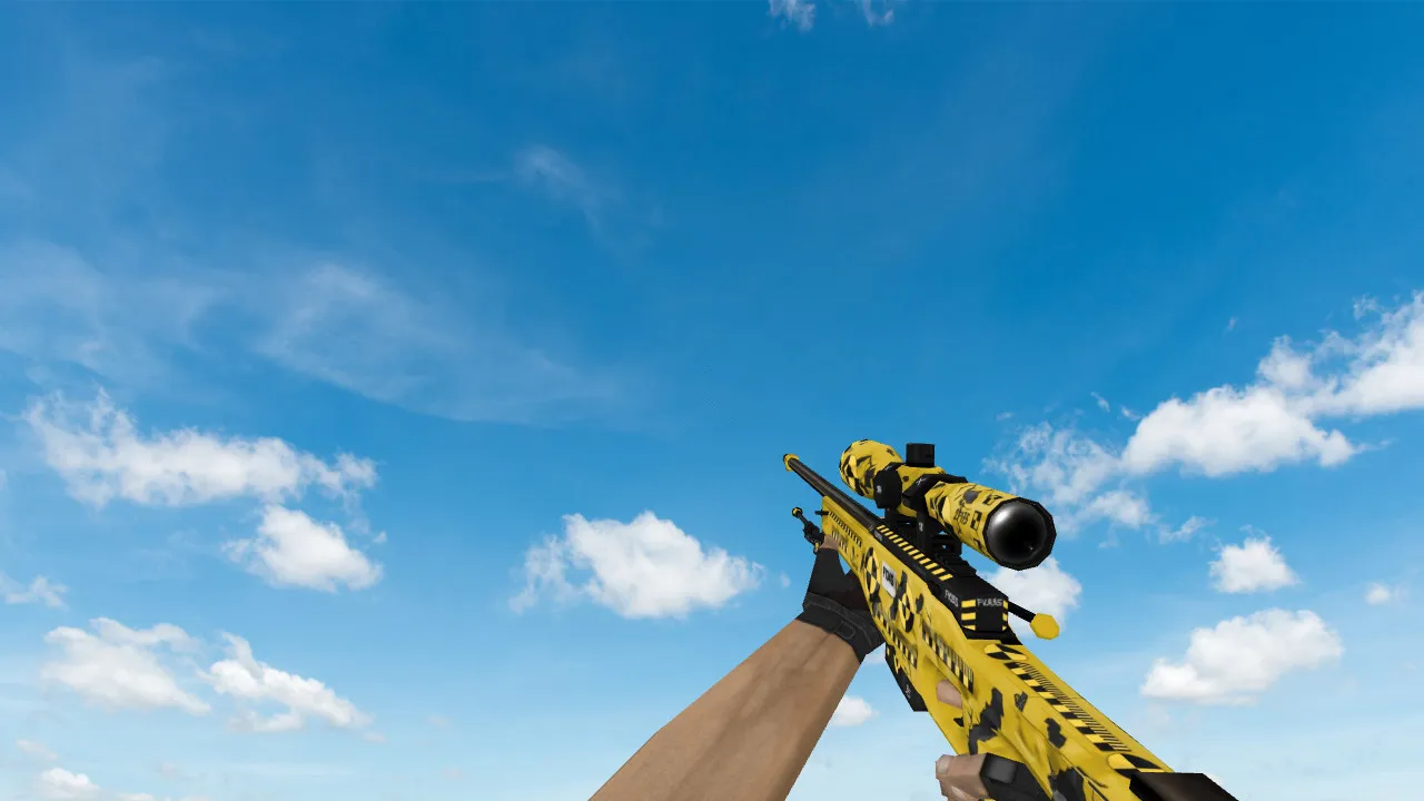 Скриншот Модель AWP Crashed для CS 1.6: Скачайте и улучшите игру