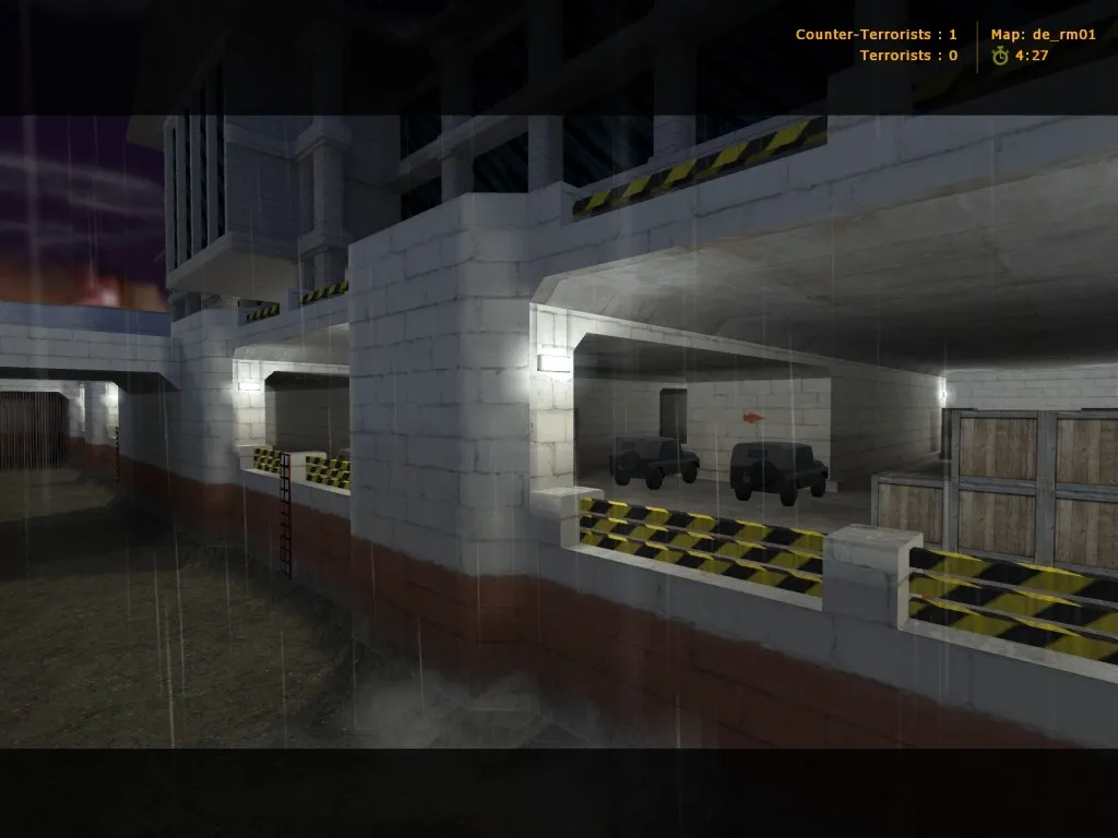 Скриншот  Карта de_rm01 для Counter-Strike 1.6: Тактические возможности и баланс сторон