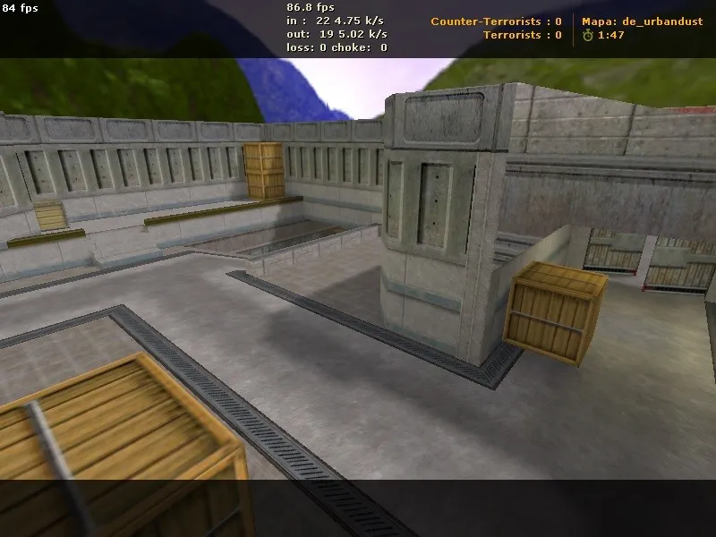 Скриншот  Карта de_urbandust для CS 1.6: Тактические возможности и особенности