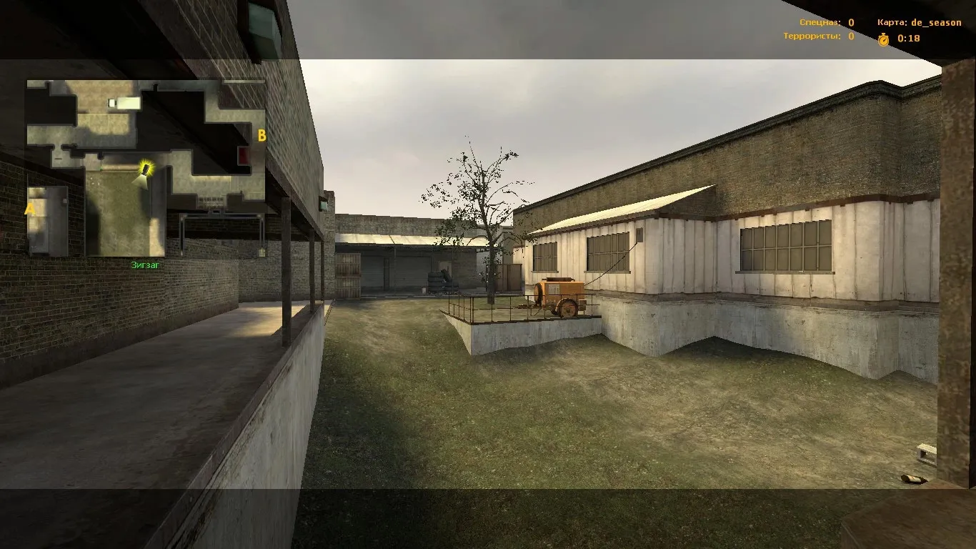 Скриншот  Карта de_season_b3 для CS 1.6 - Обзор и Тактики