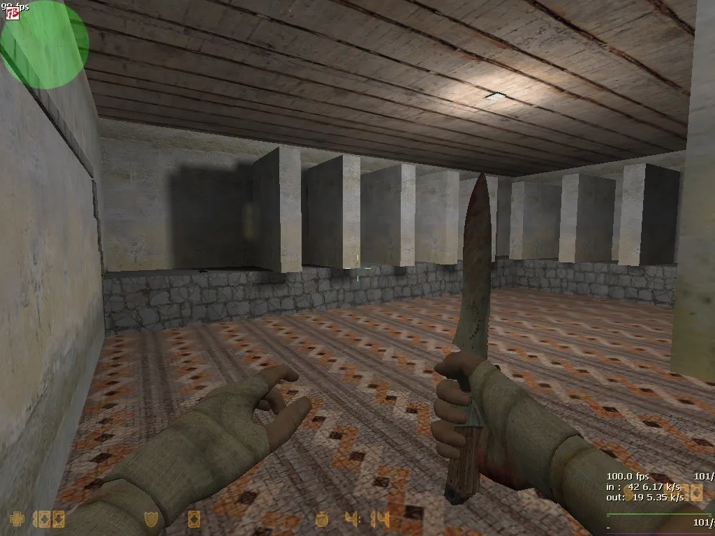 Скриншот  deathrun_virtualstrike для CS 1.6: тактики, точки, .nav и оптимизация карты