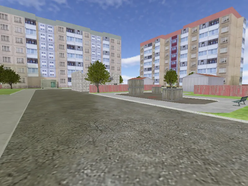 Скриншот de_borovlyane для CS 1.6: тактика за Т и КТ, точки, навигация ботов, оптимизация карты