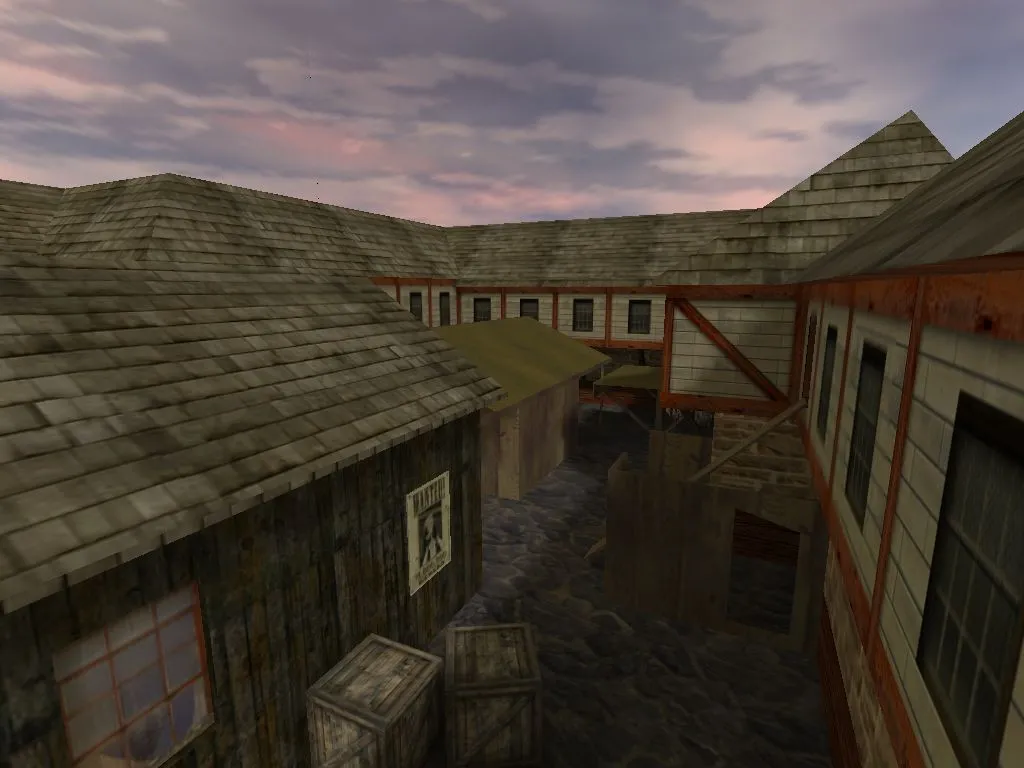 Скриншот  Карта de_pirates для CS 1.6 - Тактические возможности и детали