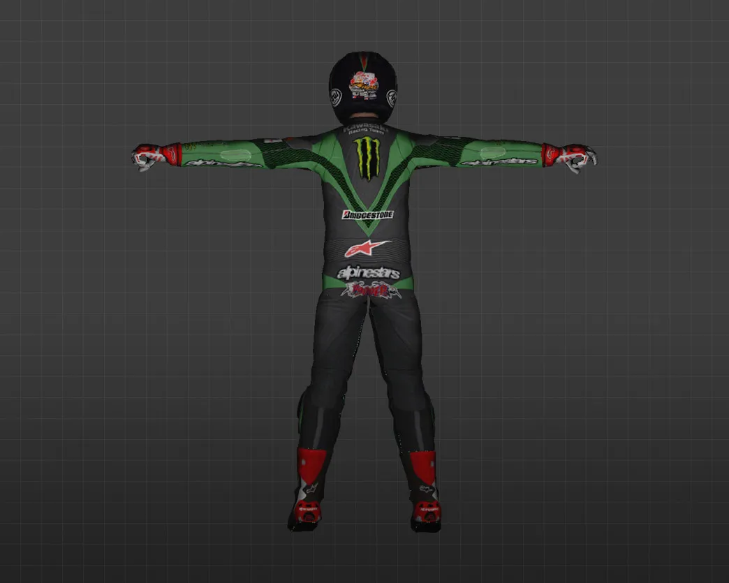 Скриншот Модель «Мотогонщик» для CS 1.6 - Уникальный скин для игроков