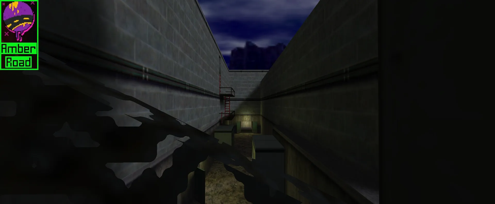 Скриншот  zm_AmberRoad для CS 1.6: зомби-карта, точки, маршруты и .nav для ботов