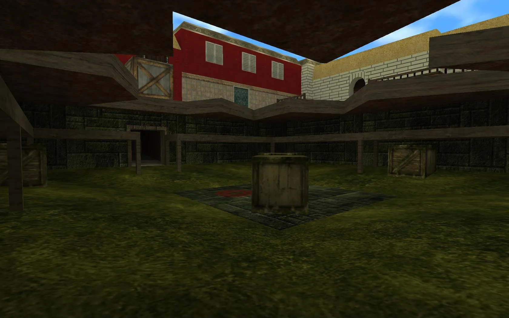 Скриншот Карта de_winz для CS 1.6 - Тактические возможности и обзор