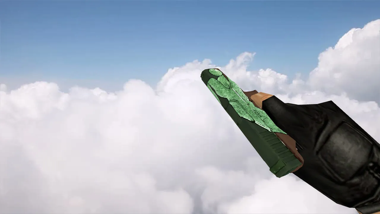 Скриншот Модель Glock Pea Shooter для CS 1.6 - Качественные текстуры и анимации