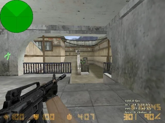 Скриншот  Карта de_localstrike для Counter-Strike 1.6: тактика и особенности