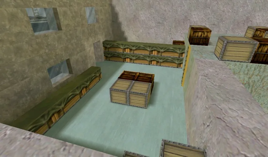 Скриншот  de_deposito для CS 1.6: настройки, тактики, .nav и оптимизация карты