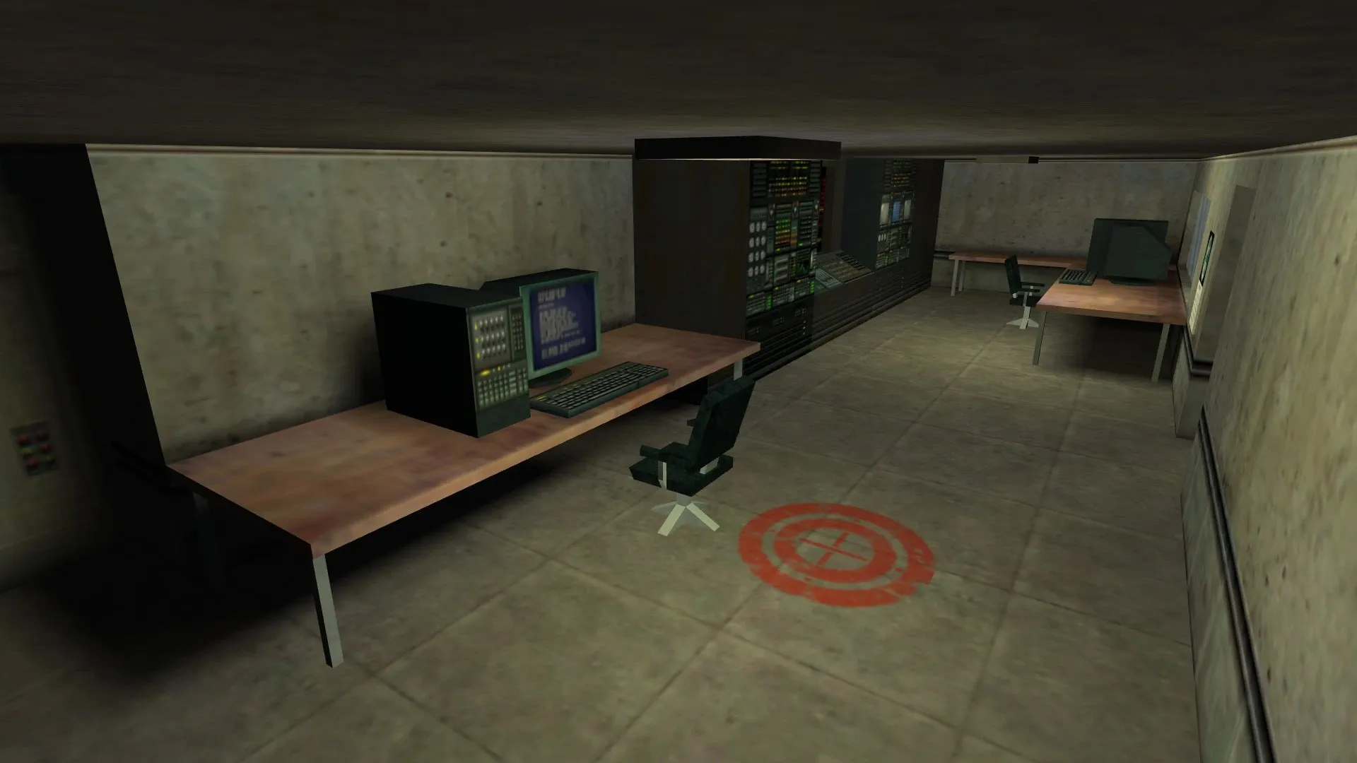 Скриншот Карта de_ctfotress2 для CS 1.6: точки, маршруты CT/T, оптимизация и запуск без риска