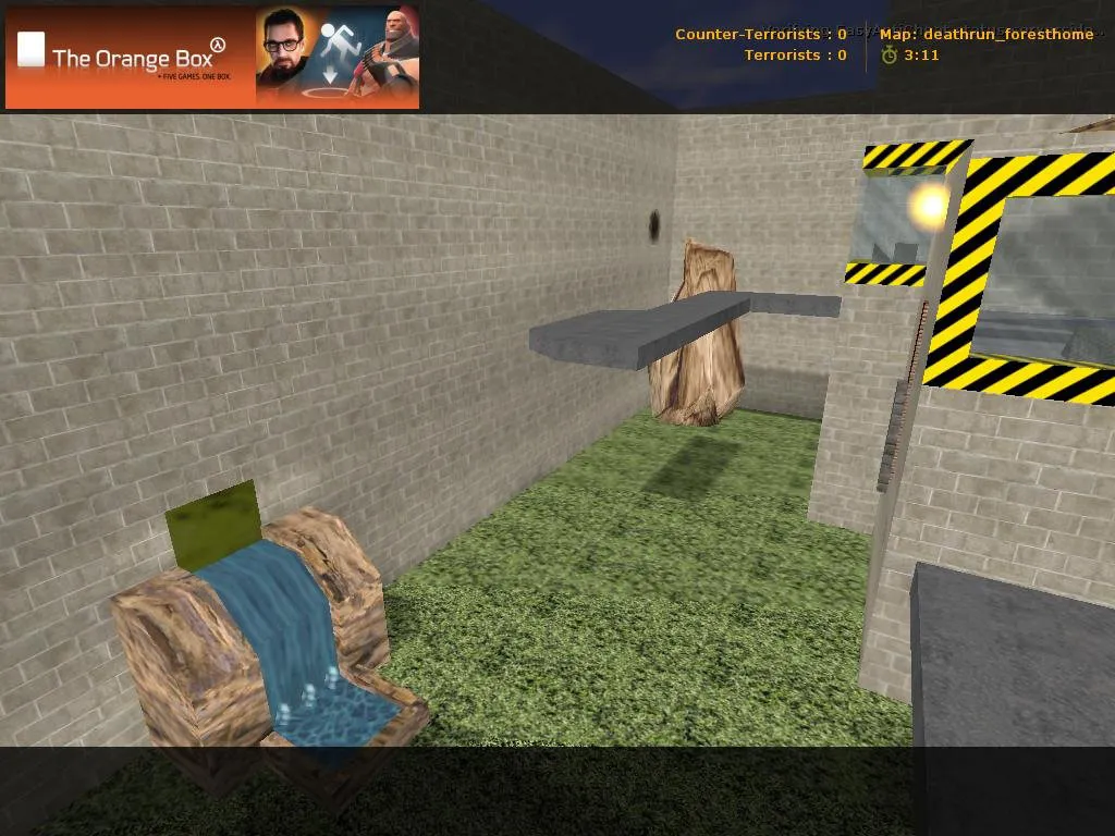 Скриншот Карта «deathrun_foresthome» для CS 1.6
