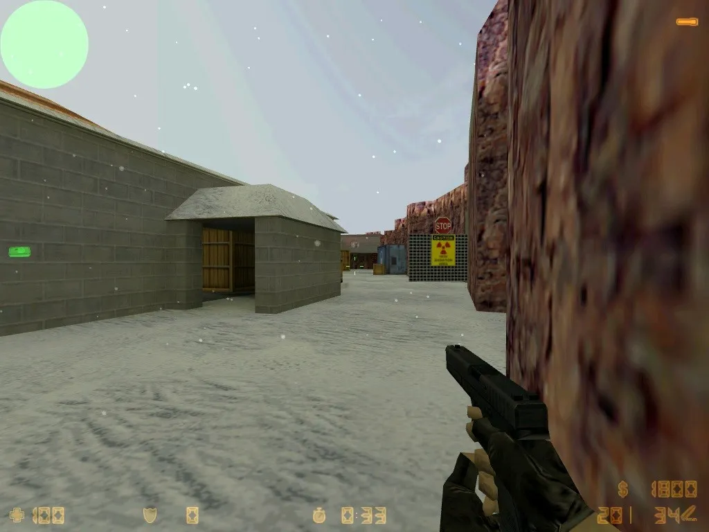 Скриншот  Карта de_nuke_esp_winter для CS 1.6: Полная информация и тактики