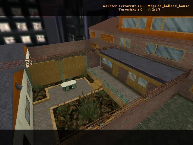 Скриншот  Карта de_holland_house для CS 1.6: Тактический анализ и особенности