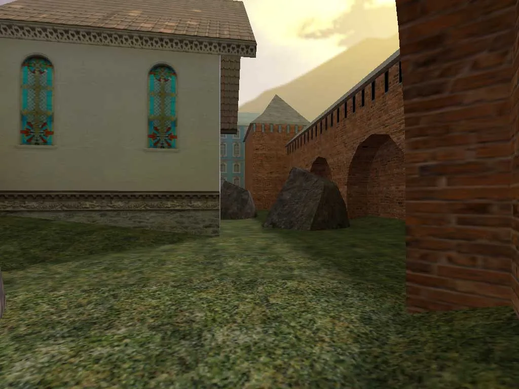 Скриншот  de_cu6upb карта для CS 1.6: точки, стороны, .nav для ботов и оптимизация wpoly/epoly