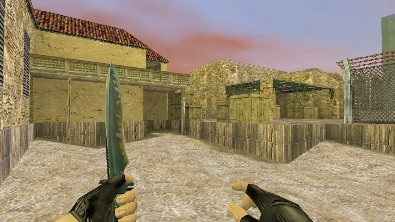 Скриншот Карта de_inferno_2x2_2 для CS 1.6 - Тактика и особенности