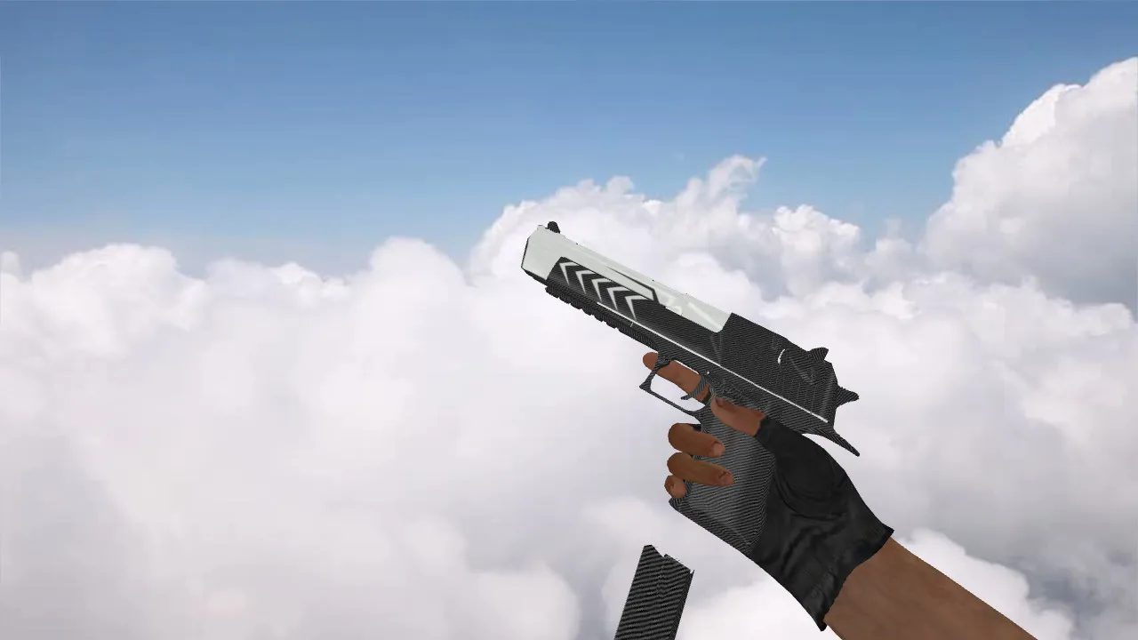 Скриншот Модель «Deagle Carbon Steel» для CS 1.6 - Качество и Анимация