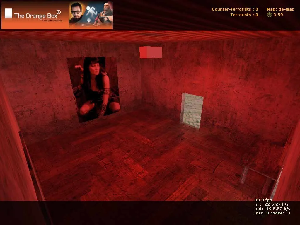 Скриншот  Карта de_joy-net для CS 1.6: Тактика и особенности