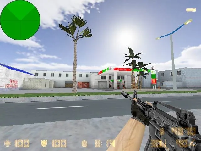 Скриншот  Карта de_sstt для CS 1.6: Тактики и особенности