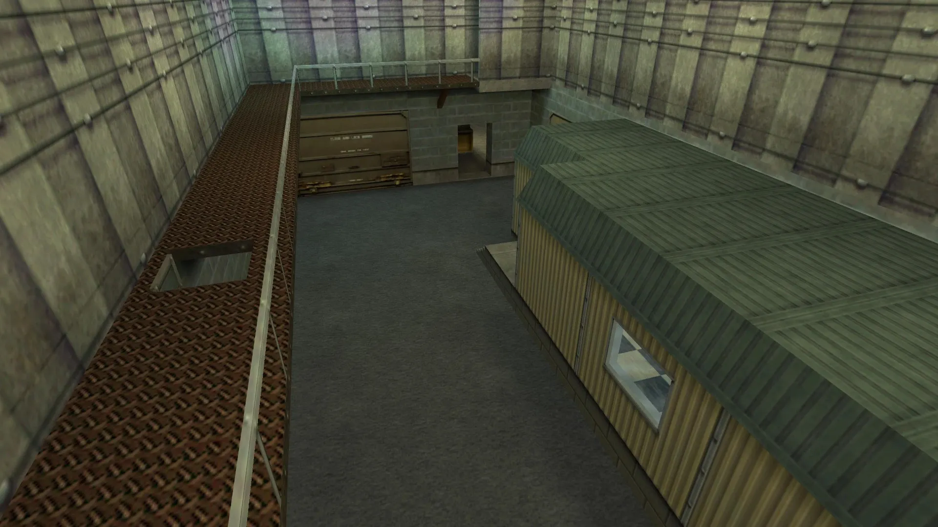 Скриншот  Карта de_ctfotress2 для CS 1.6: точки, маршруты CT/T, оптимизация и запуск без риска